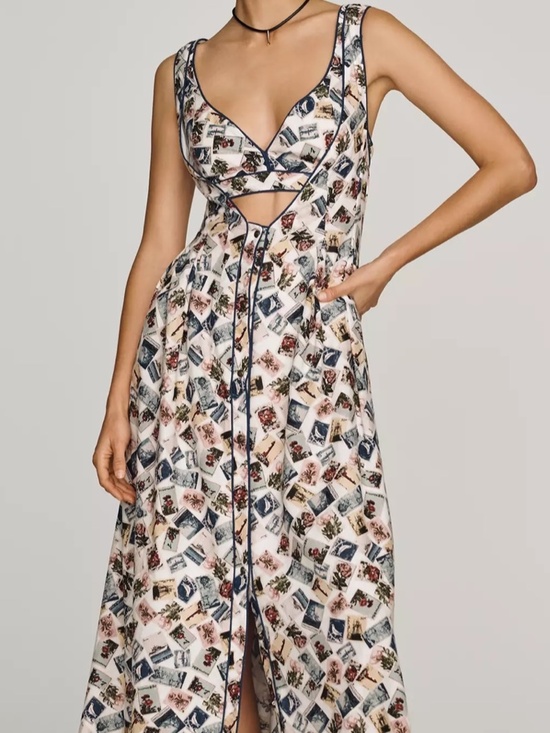 Maeve Dresses & Skirts - Maeve Cut Out A-Line Dress